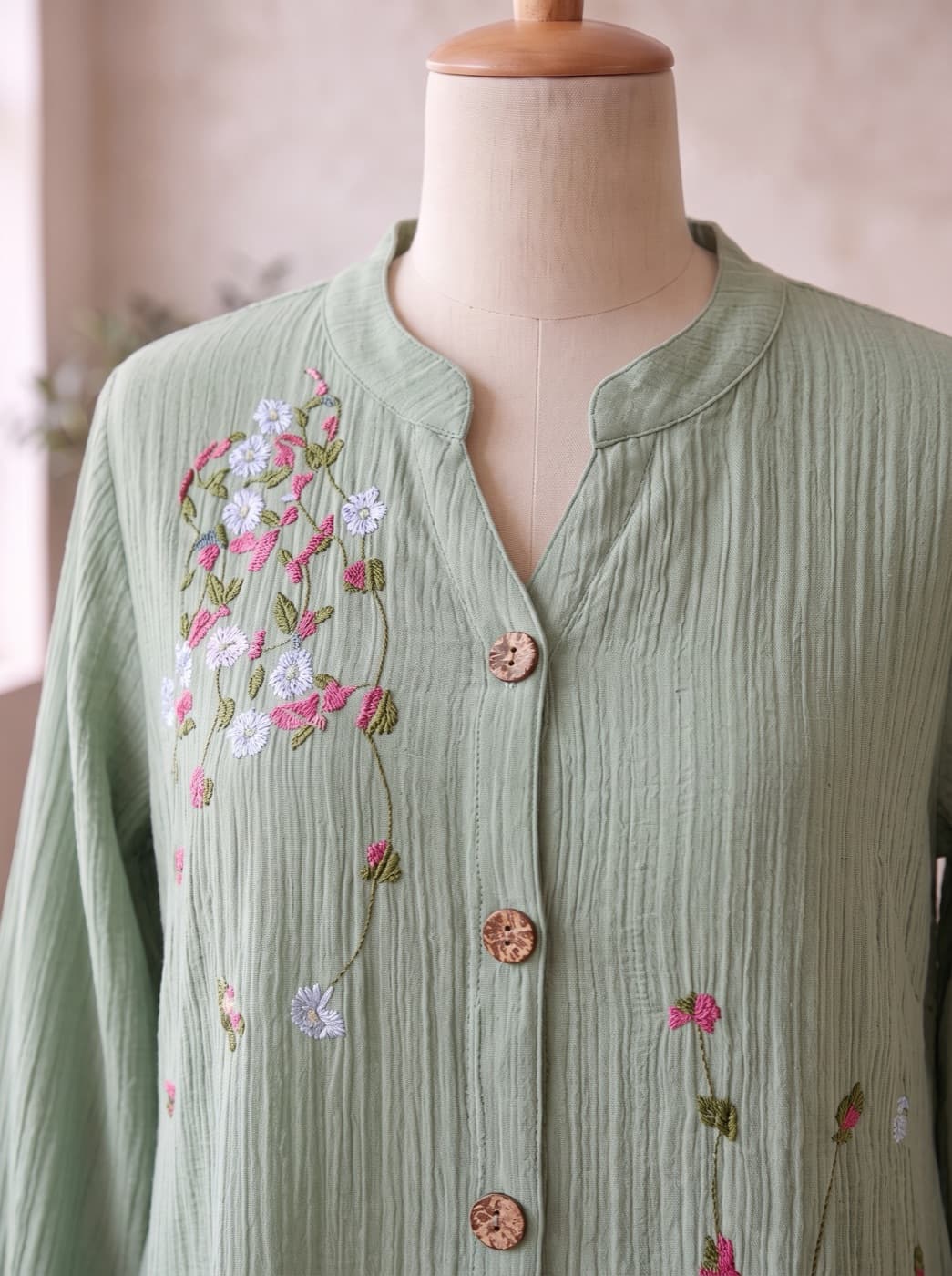 Mint Blossom Kurti 3