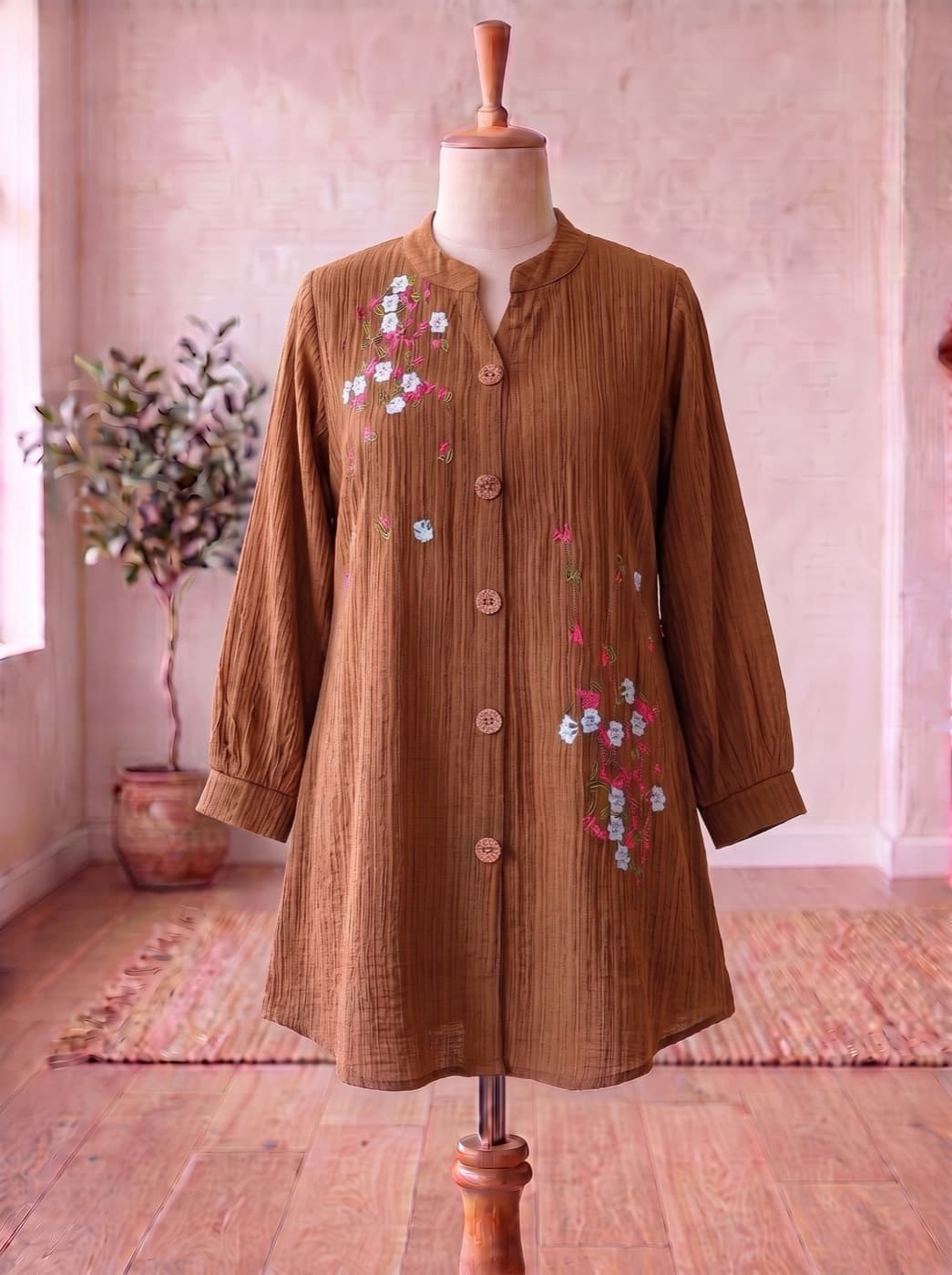 Rust Blossom Kurti